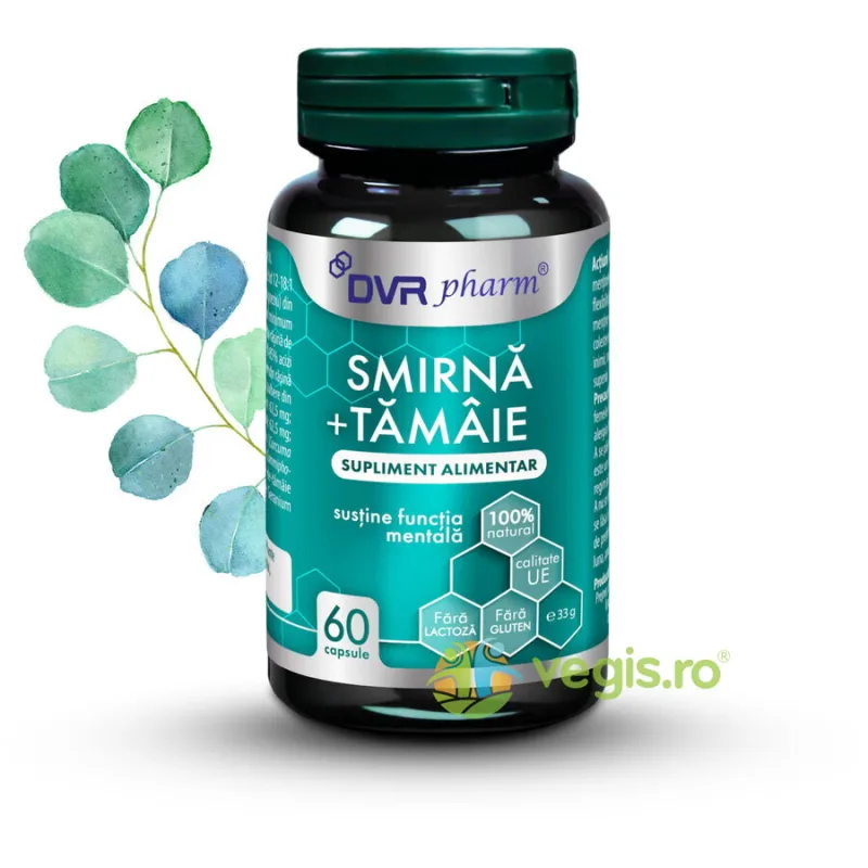 Smirna + Tamaie 60cps DVRPharm — preț și oferte