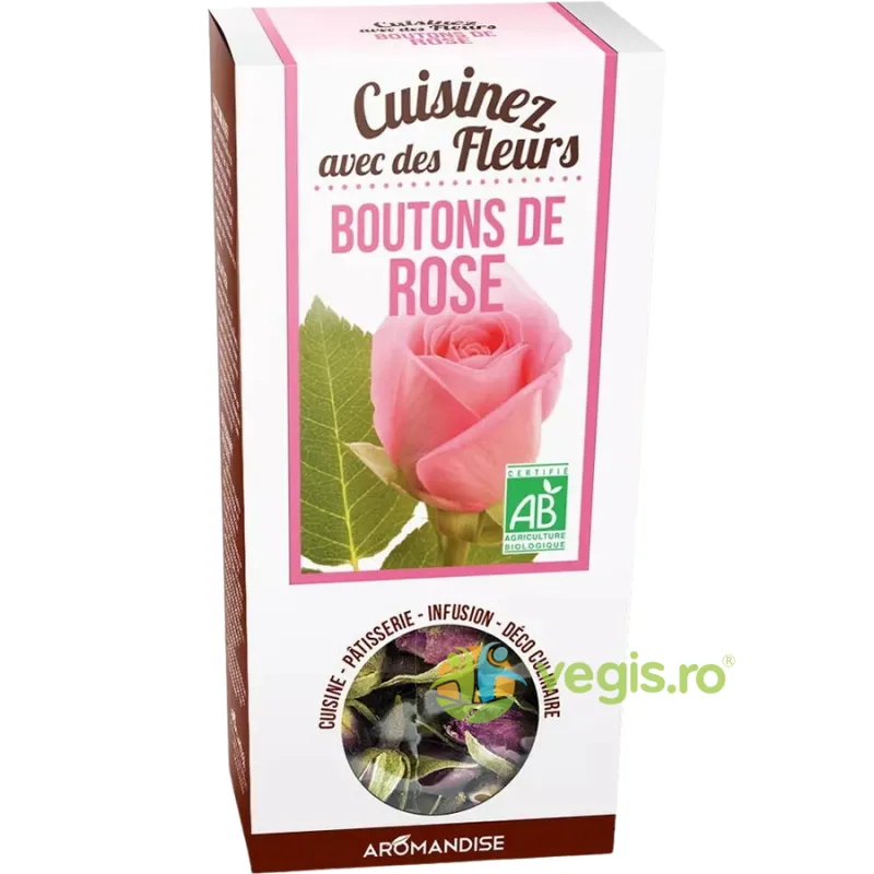 Boboci de Trandafir Uz Culinar Ecologici/Bio 30g AROMANDISE — preț și oferte