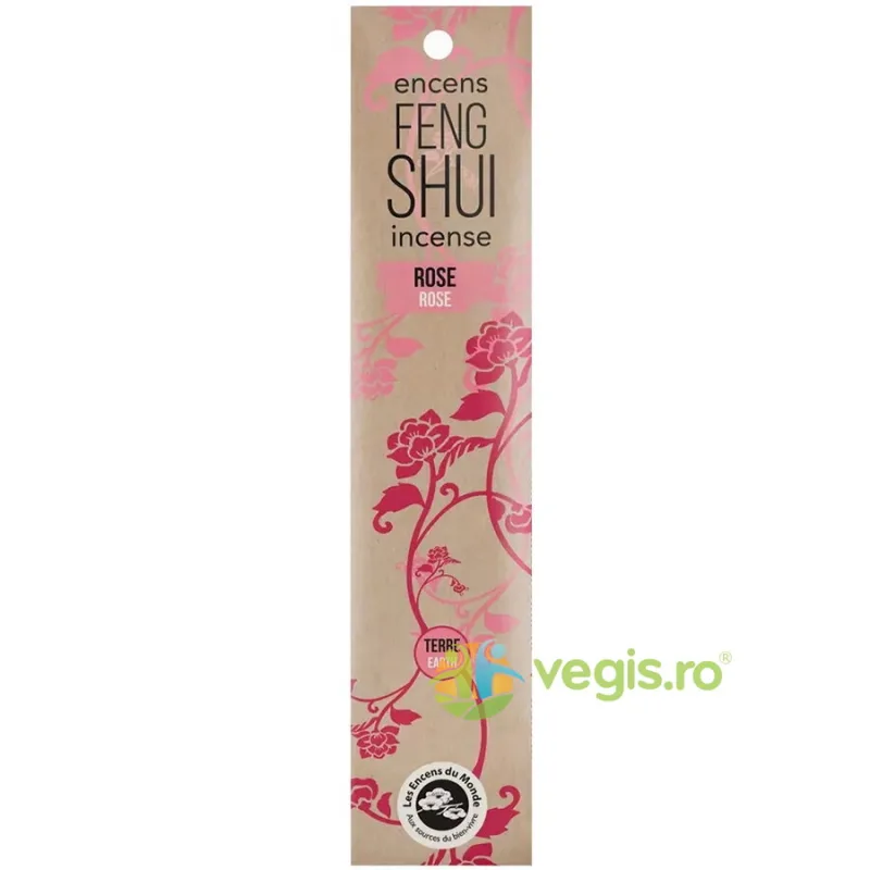 Betisoare Parfumate Feng Shui cu Trandafir Element Pamant 20buc AROMANDISE — preț și oferte