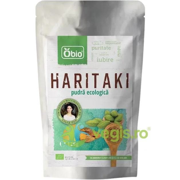 Pudra de Haritaki Ecologica/Bio 125g OBio — preț și oferte