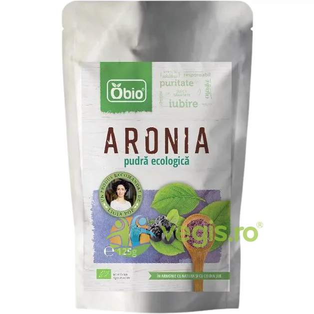Pudra de Aronia Ecologica/Bio 125g OBio — preț și oferte