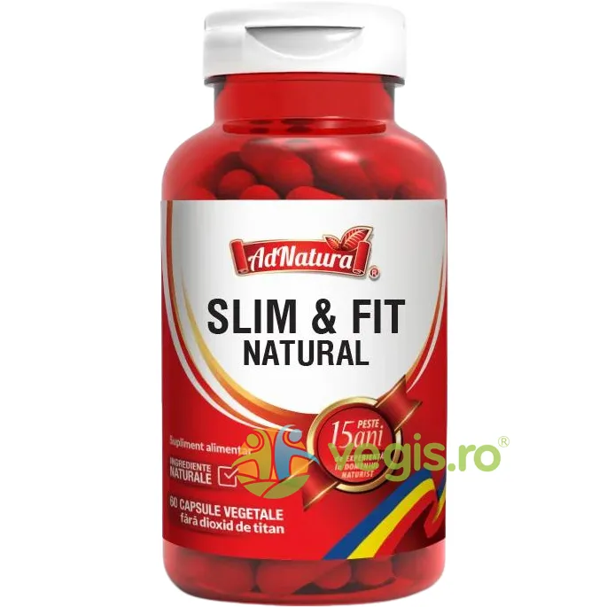 Slim & Fit Natural 30cps ADNATURA — preț și oferte