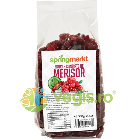 Fructe Confiate de Merisor 500g springmarkt — preț și oferte