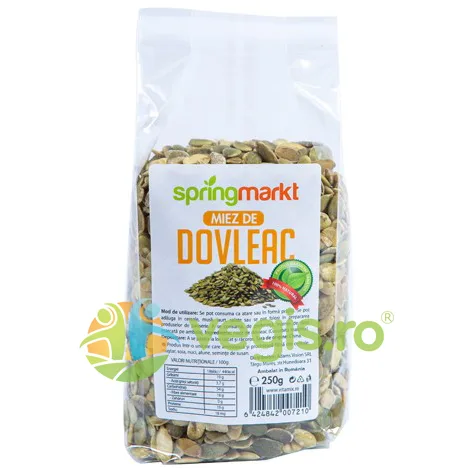 Miez de Dovleac 250g springmarkt — preț și oferte