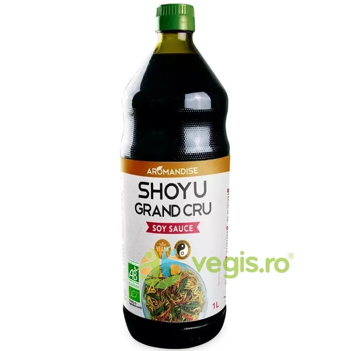 Sos de Soia Shoyu Grand Cru Ecologic/Bio 1L AROMANDISE — preț și oferte