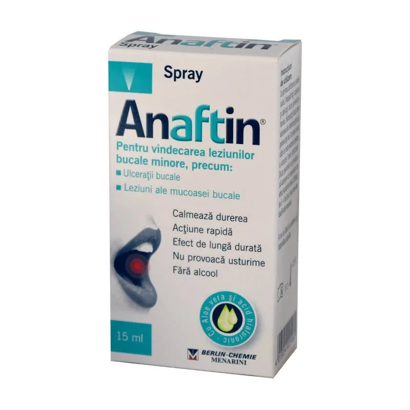 Anaftin spray, 15 ml BERLIN CHEMIE — preț și oferte