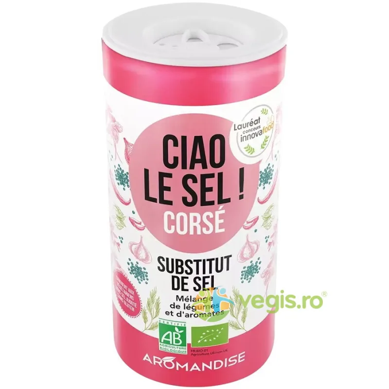 Ciao Sare - Inlocuitor de Sare Grunjoasa Ecologica/Bio 70g AROMANDISE — preț și oferte