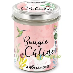 Lumanare Parfumata Naturala Caline (Imbratisare) Bio 150g