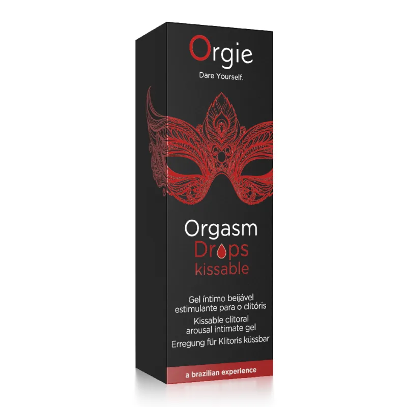 Gel stimulare clitoris Orgasm Drops Kissable, 30 ml, Orgie — preț și oferte