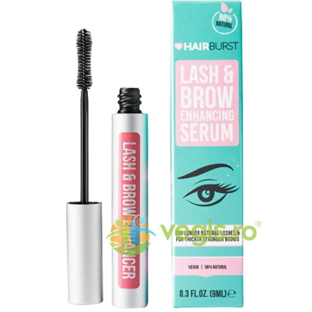 Ser pentru Cresterea si Indesirea Genelor si Sprancenelor 9ml HAIRBURST — preț și oferte