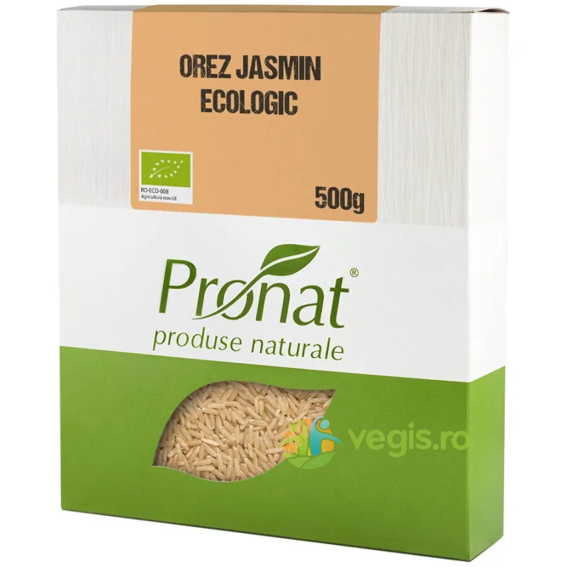 Orez Jasmin Integral Ecologic/Bio 500g PRONAT — preț și oferte