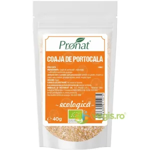Coaja de Portocala Maruntita Ecologica/Bio 40g