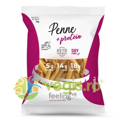 Paste Penne Proteice 50g FEELINGOK — preț și oferte