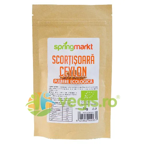 Pulbere de Scortisoara Ceylon Ecologica/Bio 50g springmarkt — preț și oferte