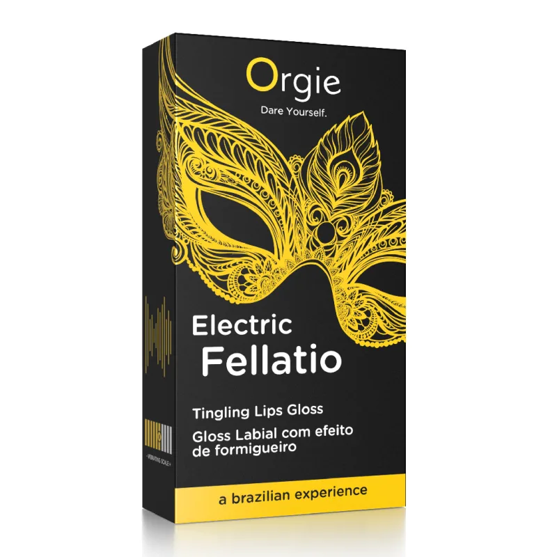 Lip Gloss Lubrifiant Orgie Electric Fellatio, 10 ml, Orgie — preț și oferte