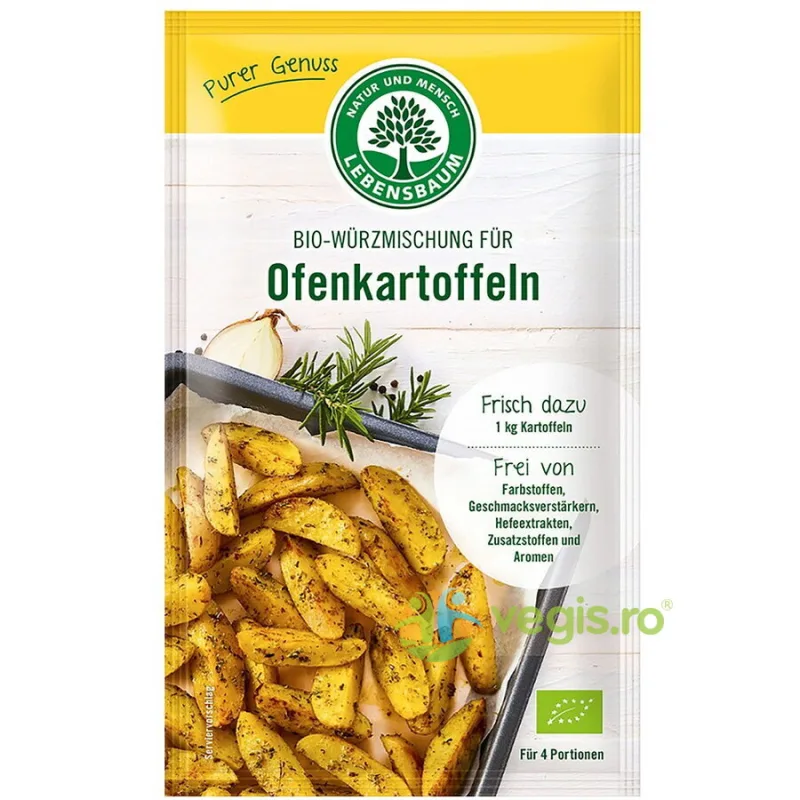 Amestec de Condimente pentru Cartofi Copti Ecologic/Bio 15g LEBENSBAUM — preț și oferte