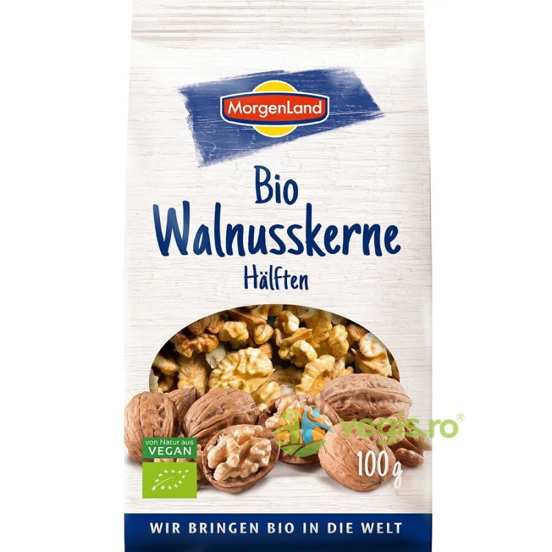 Miez de Nuca Jumatati Ecologic/Bio 100g MORGENLAND — preț și oferte