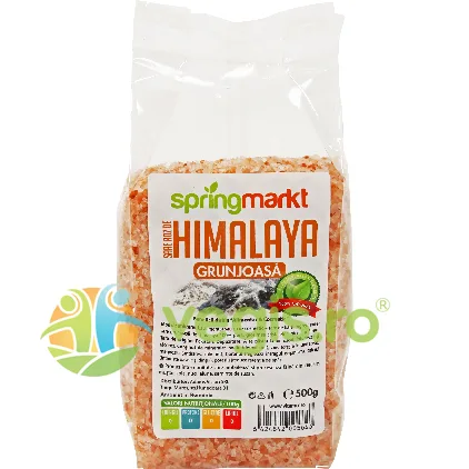 Sare Roz de Himalaya Grunjoasa 1-3mm 500g springmarkt — preț și oferte