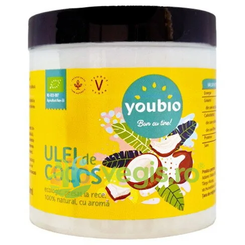 Ulei de Cocos Presat la Rece Ecologic/Bio 250ml YOUBIO — preț și oferte