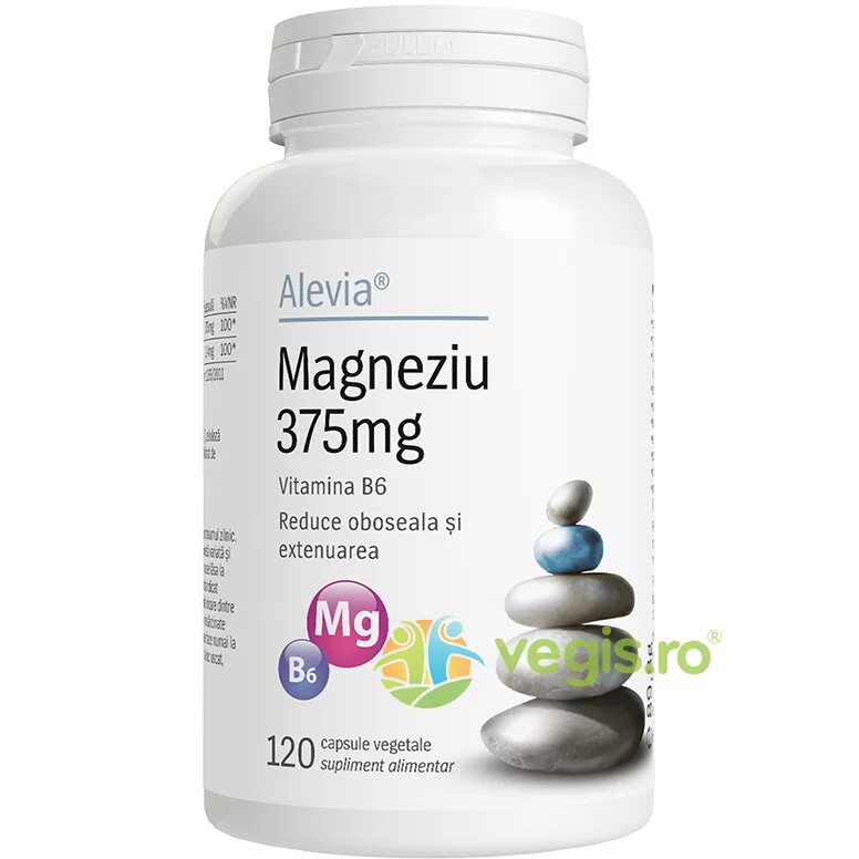 Magneziu 375mg B6 120cps ALEVIA — preț și oferte