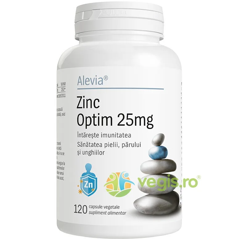 Zinc Optim 25mg 120cps ALEVIA — preț și oferte
