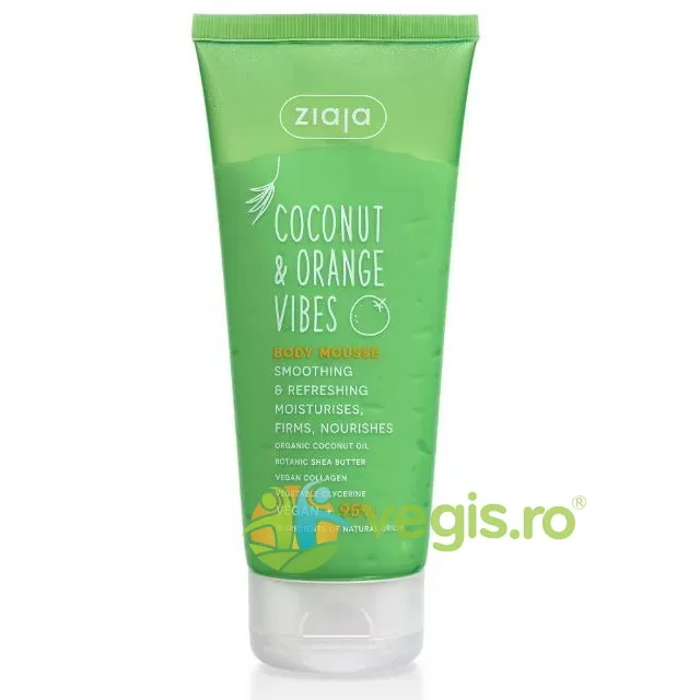 Crema de Corp Mousse Catifelanta si Revigoranta Coconut & Orange Vibes 200ml — preț și oferte
