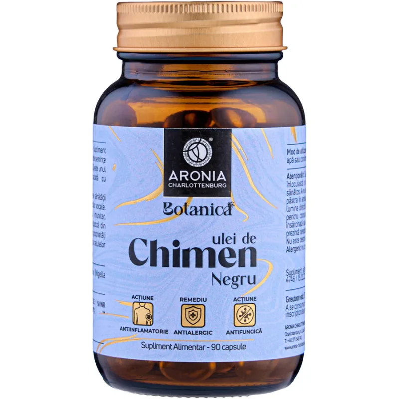 Ulei de Chimen Negru (Negrilica) 90cps ARONIA CHARLOTTENBURG — preț și oferte
