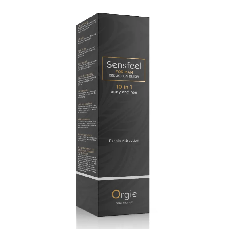 Lotiune Elixir de seductie Sensfeel for Man Seduction, 200 ml, Orgie — preț și oferte