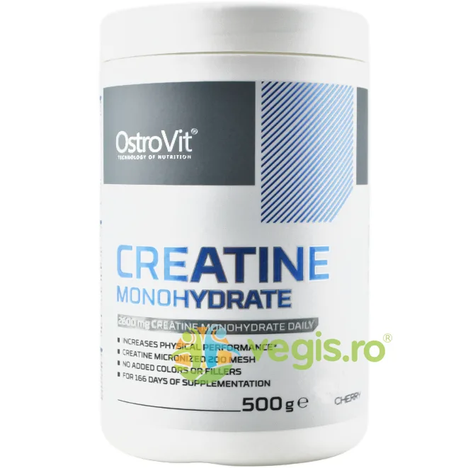 Creatina Monohidrat cu Aroma de Cirese 500g OSTROVIT — preț și oferte