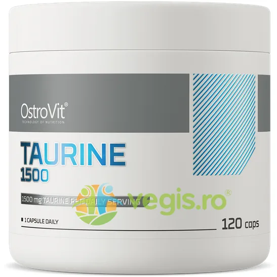 Taurina 1500mg 120cps OSTROVIT — preț și oferte