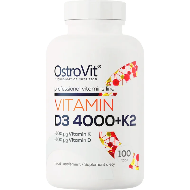 Vitamina D3 4000 + K2 100tb OSTROVIT — preț și oferte