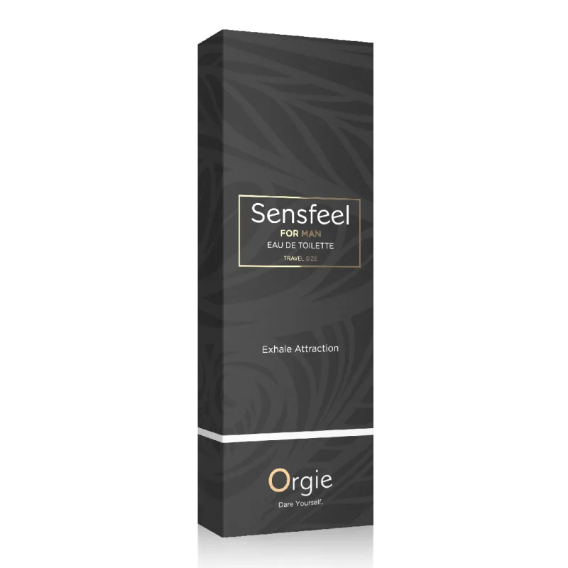Apa de toaleta cu feromoni Sensfeel for Man, 10 ml, Orgie — preț și oferte