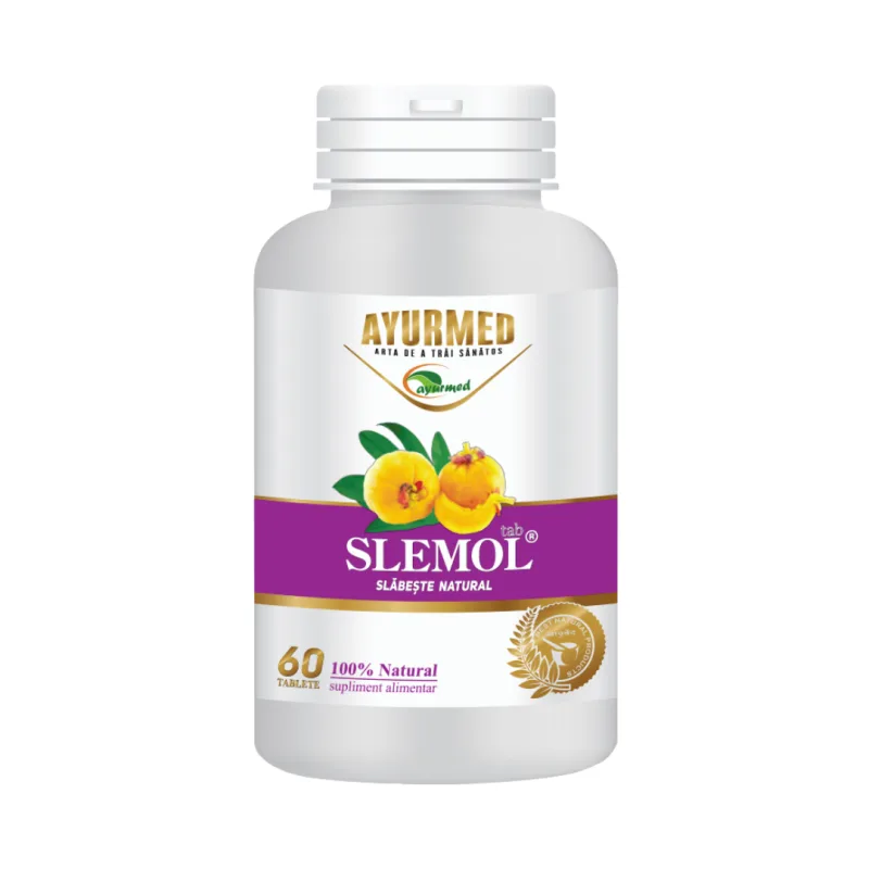 Slemol, 60 tablete, Ayurmed — preț și oferte