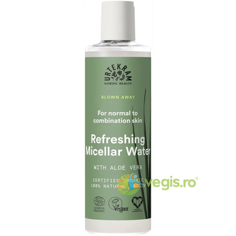 Apa Micelara Racoritoare pentru Ten Normal spre Mixt Bio 250ml URTEKRAM — preț și oferte