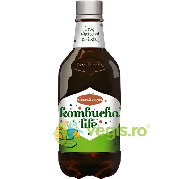 Kombucha Life cu Scortisoara 500ml — preț și oferte