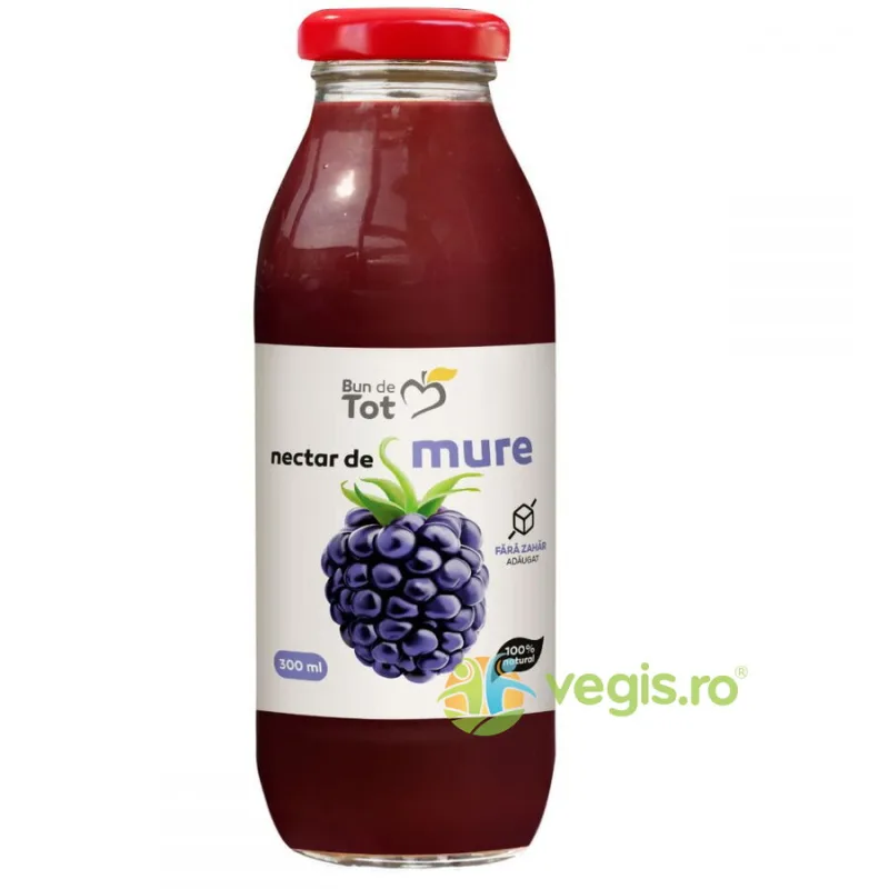 Nectar de Mure fara Zahar Adaugat 300ml BUN DE TOT — preț și oferte