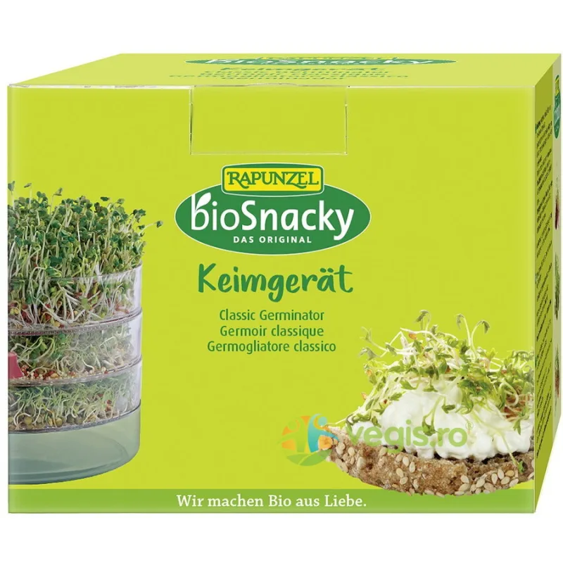 Germinator cu Tavi 1buc BIOSNACKY RAPUNZEL — preț și oferte