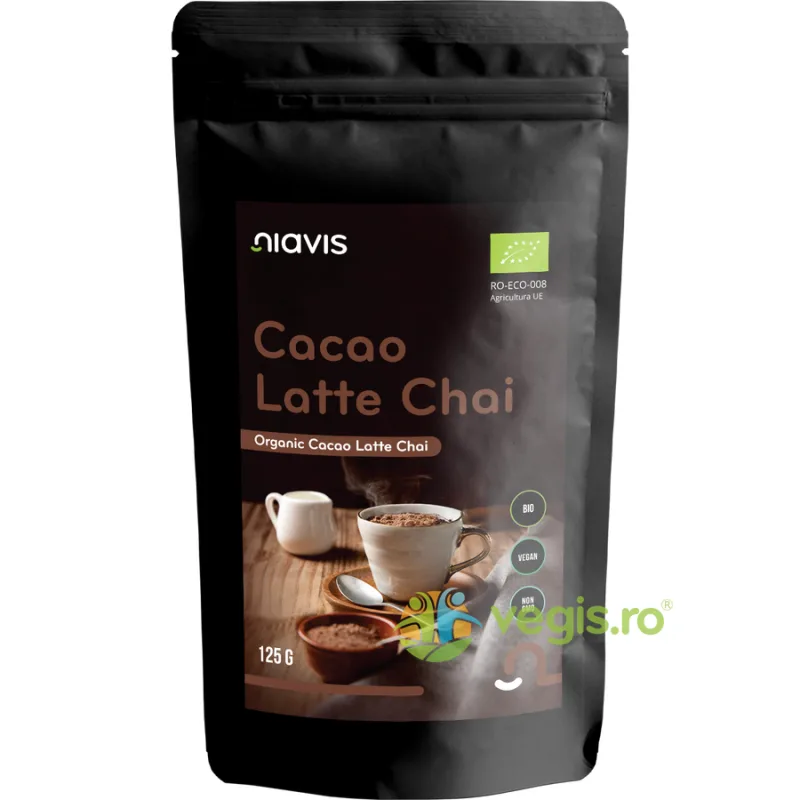 Cacao Latte Chai Mix Ecologic/Bio 125g NIAVIS — preț și oferte