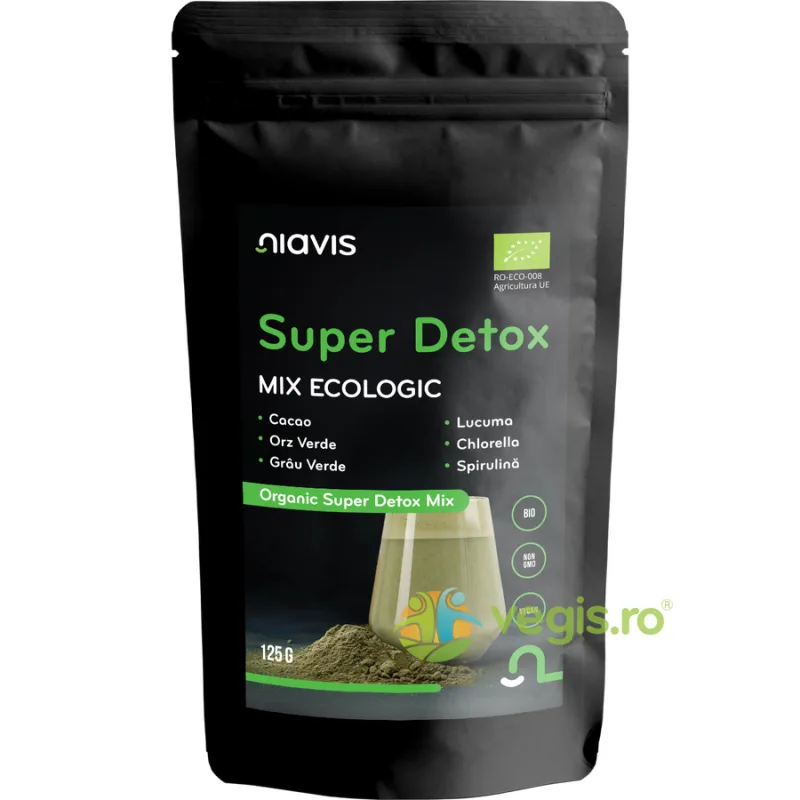 Super Detox Mix Ecologic/Bio 125g NIAVIS — preț și oferte