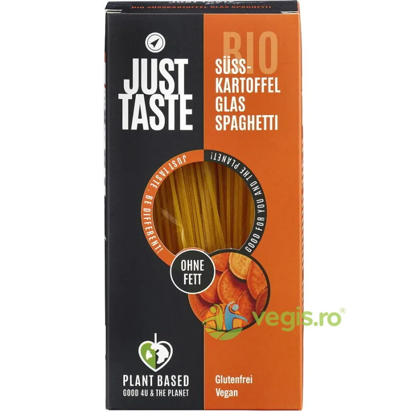 Spaghete cu Cartof Dulce si Curcuma fara Gluten Ecologice/Bio 250g JUST TASTE — preț și oferte
