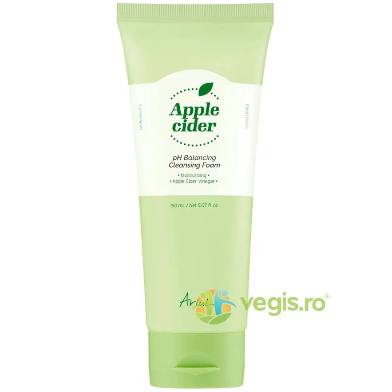 Spuma de Curatare a Tenului cu Otet din Cidru de Mere 150ml ARIUL — preț și oferte