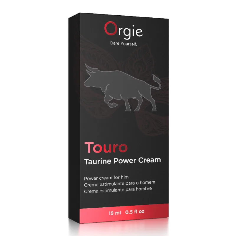 Crema pentru imbunatatirea erectiei Touro Power, 15 ml, Orgie — preț și oferte