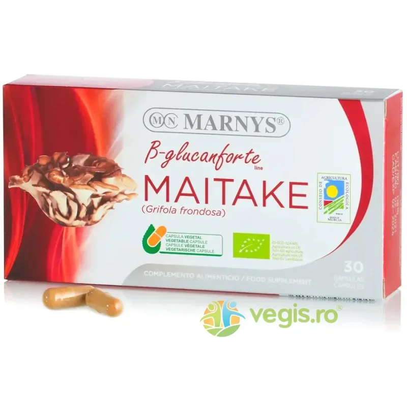 Maitake (Grifola Frondosa) pentru Imunitate si Sistem Digestiv 30cps MARNYS — preț și oferte