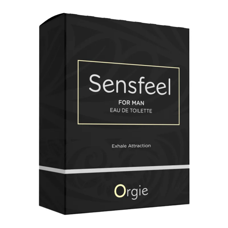 Apa de toaleta cu feromoni Sensfeel for Man, 50 ml, Orgie — preț și oferte