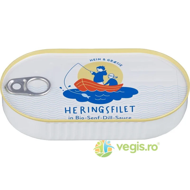 File de Hering in Sos de Mustar cu Marar Ecologic/Bio 200g HEIN GRAETJE — preț și oferte