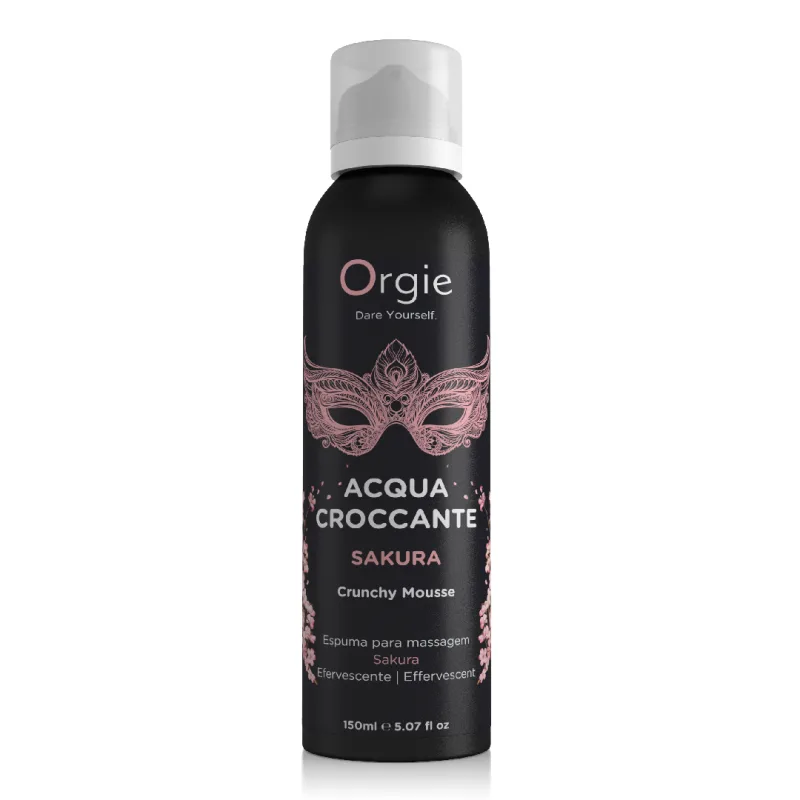 Spuma masaj Acqua Croccante Sakura, 150 ml, Orgie — preț și oferte