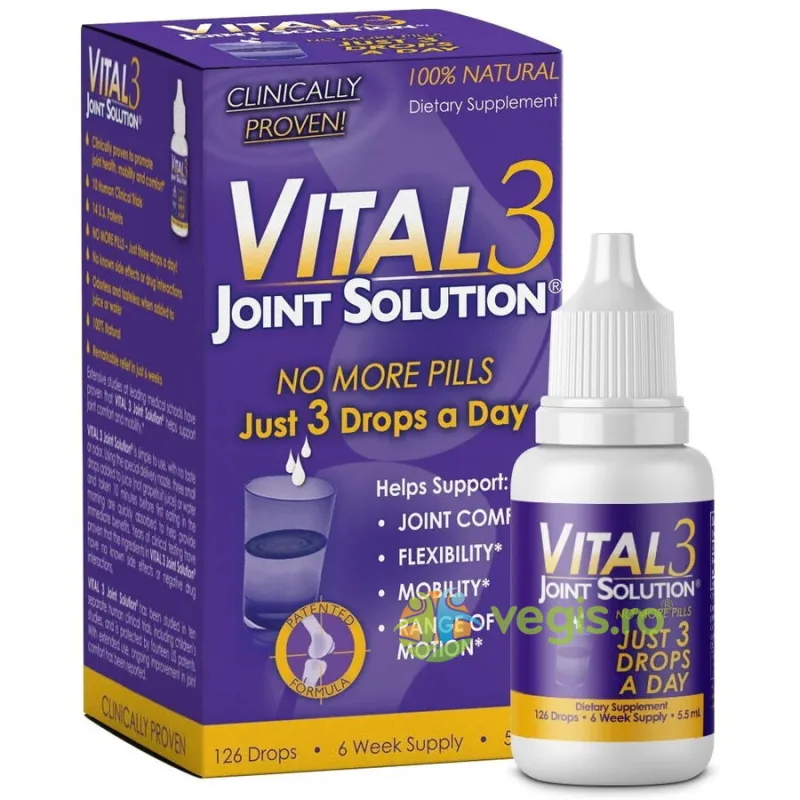 Vital3 Joint Solution Lichid pentru Articulatii 5.5ml BRONSON LABORATORIES — preț și oferte