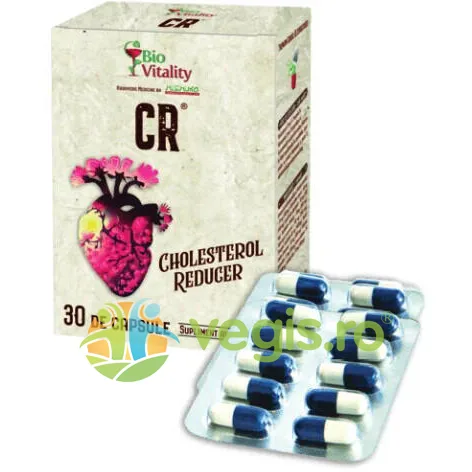 CR (Cholesterol Reducer) 30cps BIO VITALITY — preț și oferte