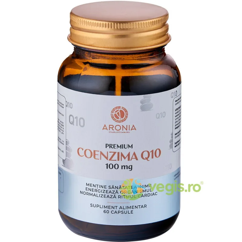 Coenzima Q10 100mg 60cps ARONIA CHARLOTTENBURG — preț și oferte