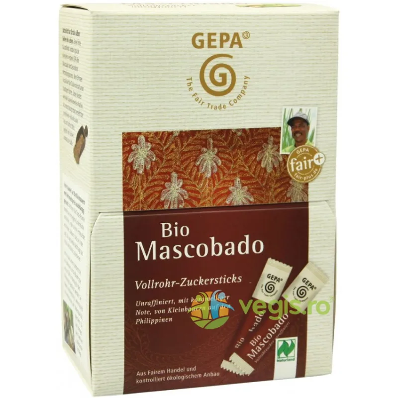 Zahar Integral din Trestie Mascobado Ecologic/Bio 50x3g GEPA The Fair Trade Company — preț și oferte